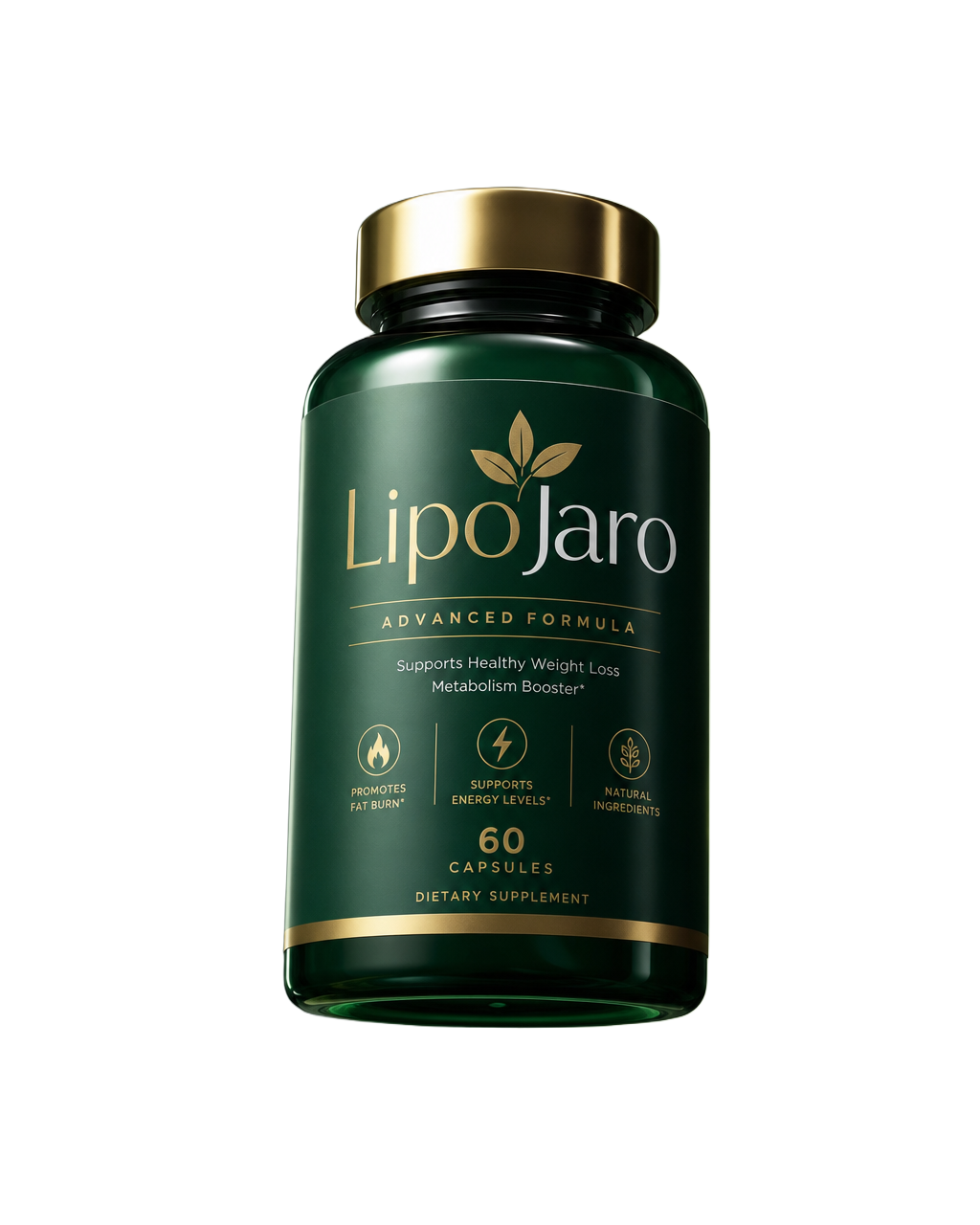 LipoJaro official supplement bottle available in US, CA, AU, UK and NZ